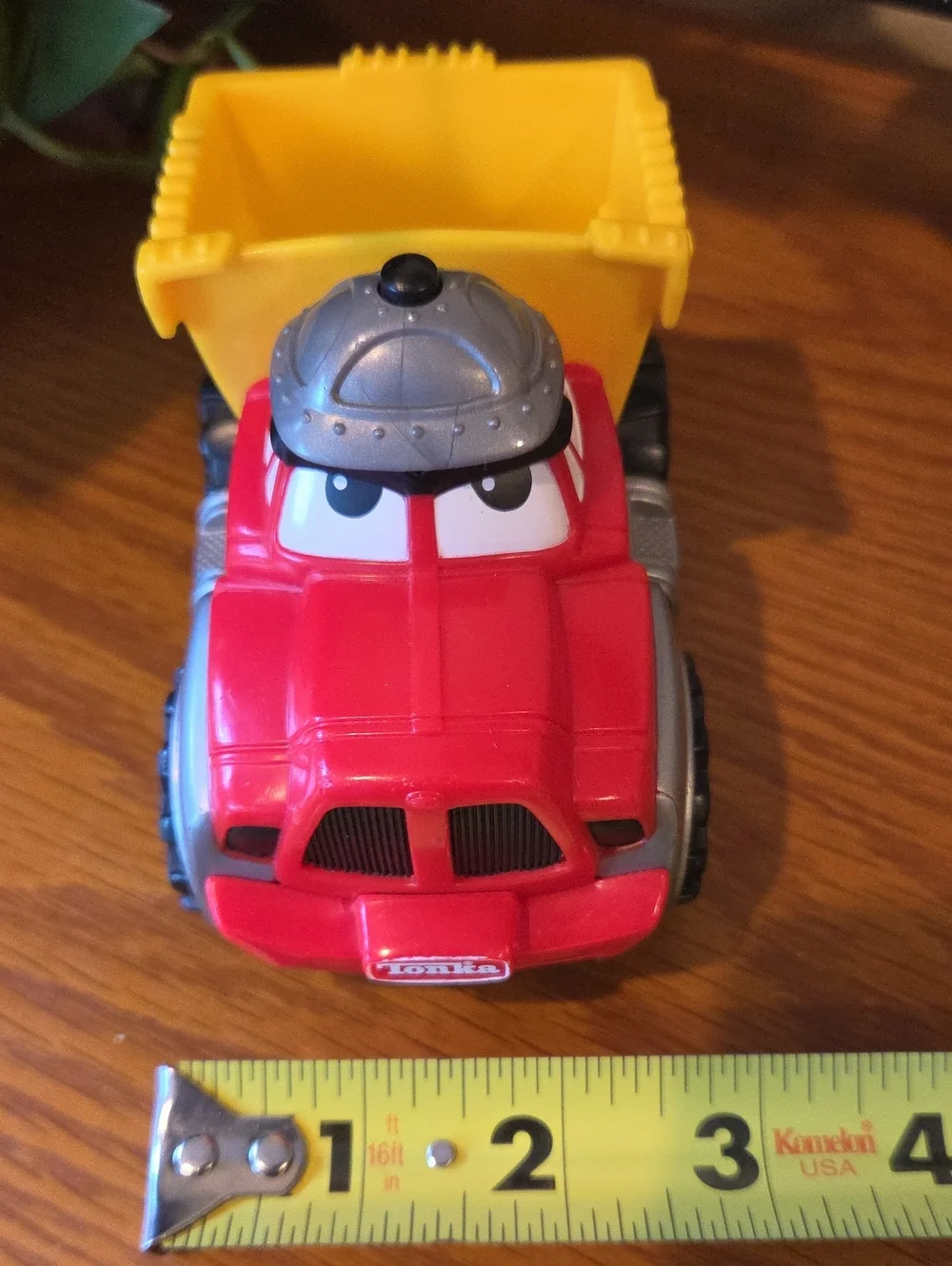 Tonka Red and Yellow Cartoon-Face 
